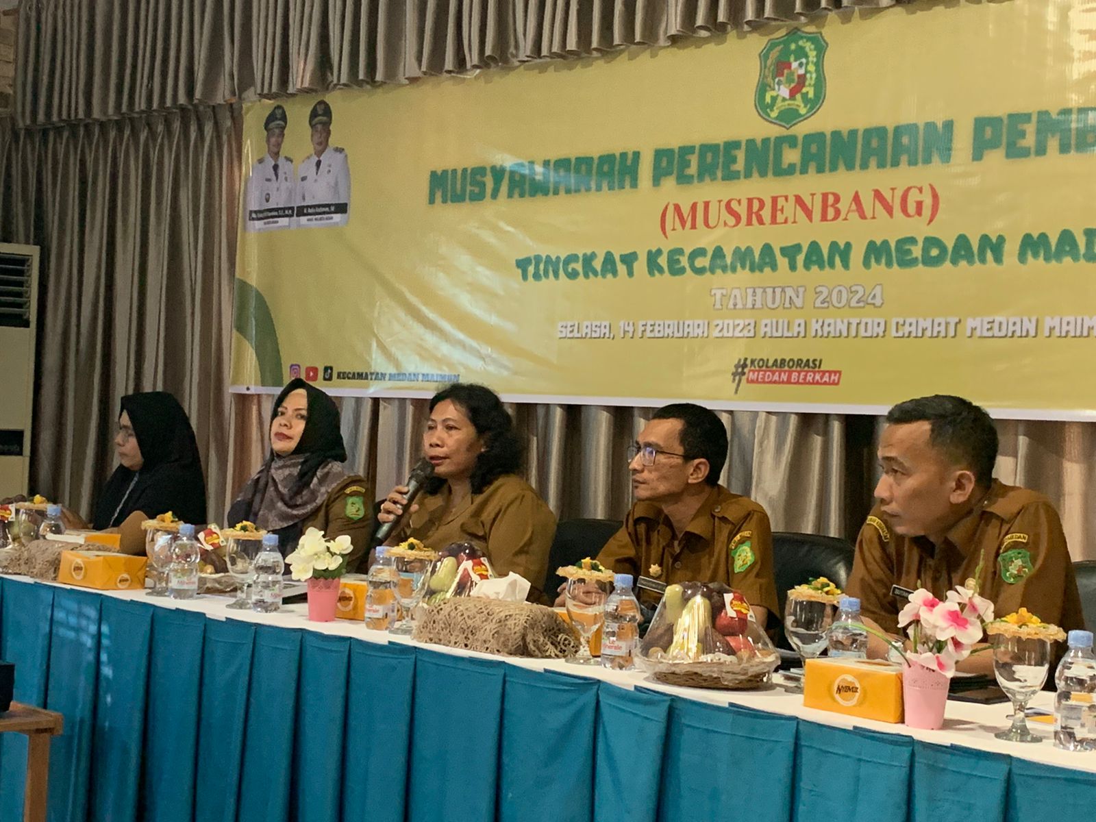 Musyawarah Rencana Pembangunan (MUSRENBANG) Tk. Kecamatan Medan Maimun Tahun 2024